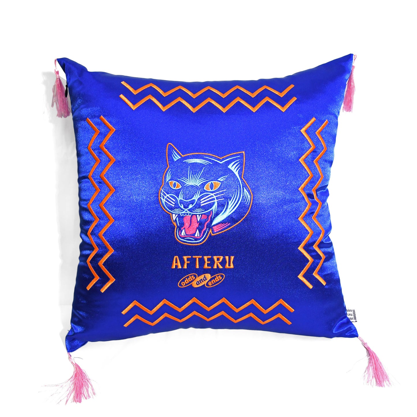 SATIN CUSHION COVER - CAT