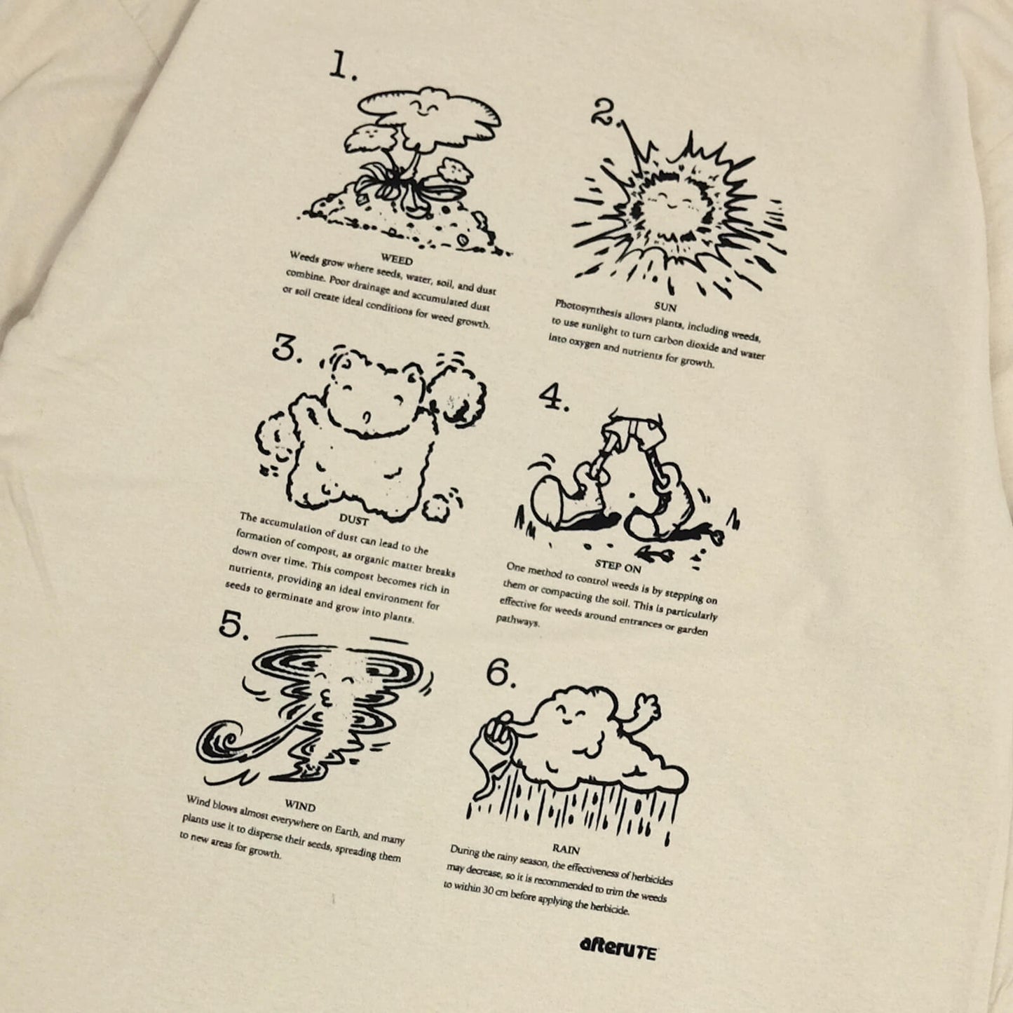 TE × AFTERU ZASSOU L/S TEE
