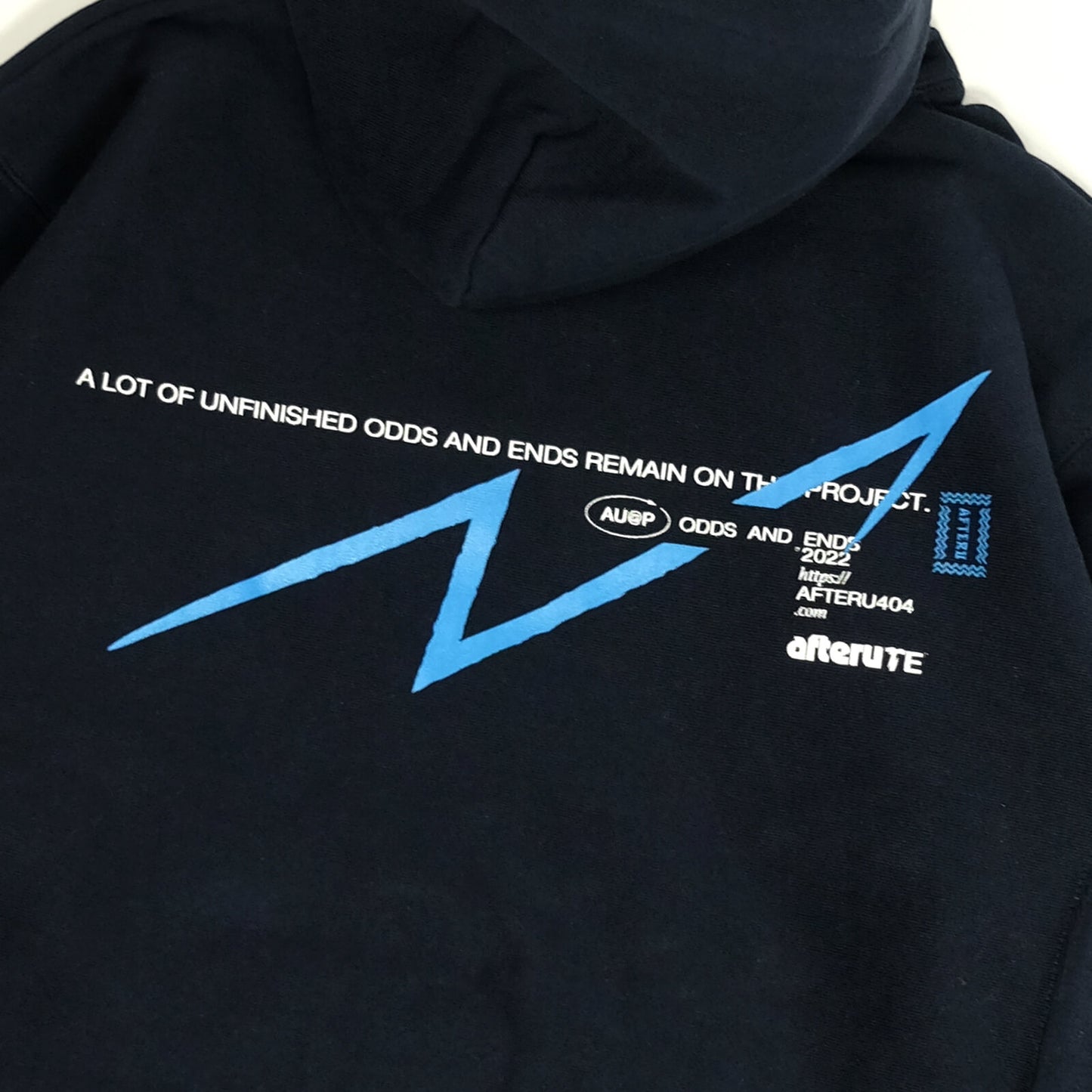 TE × AFTERU LETTER HOODIE