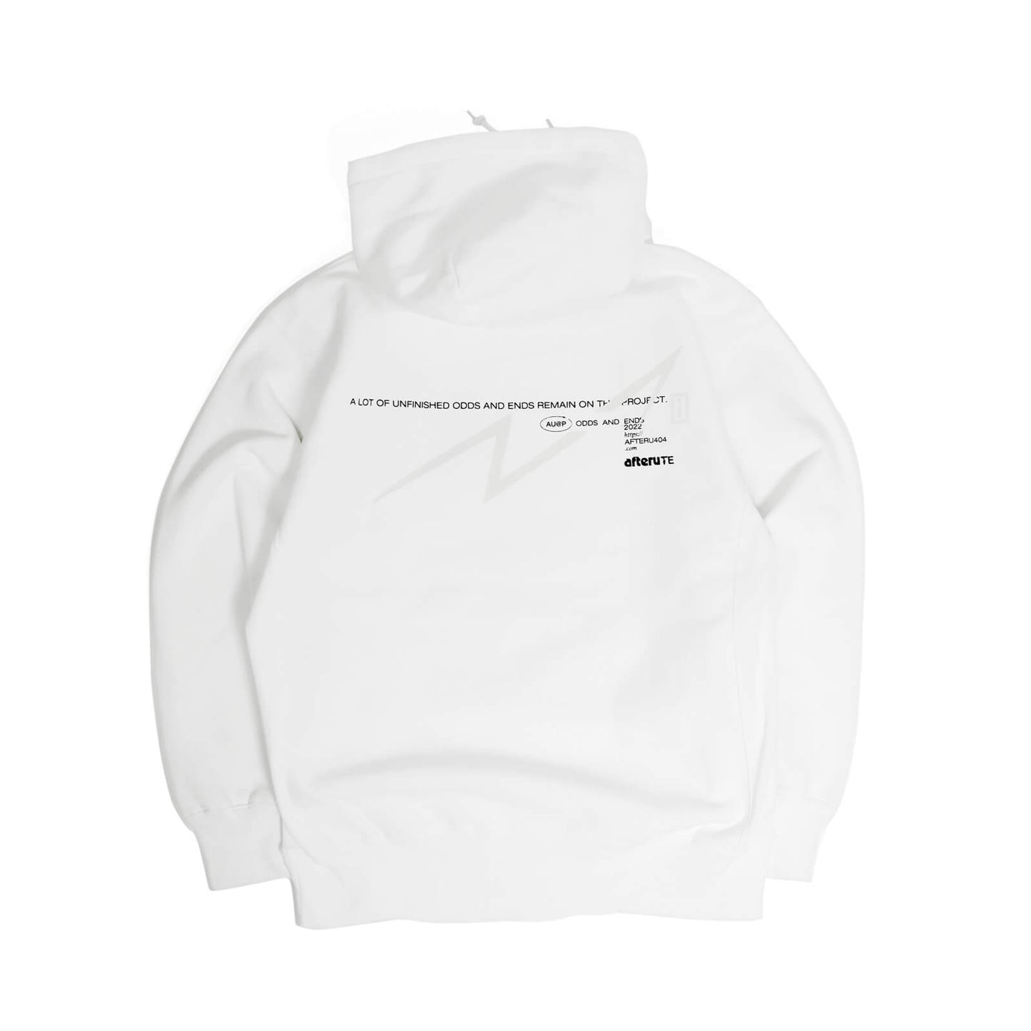 TE × AFTERU LETTER HOODIE