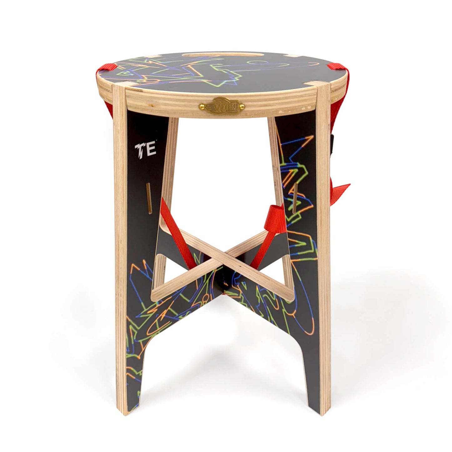 TE × AFTERU ASSEMBLY STOOL - LETTER