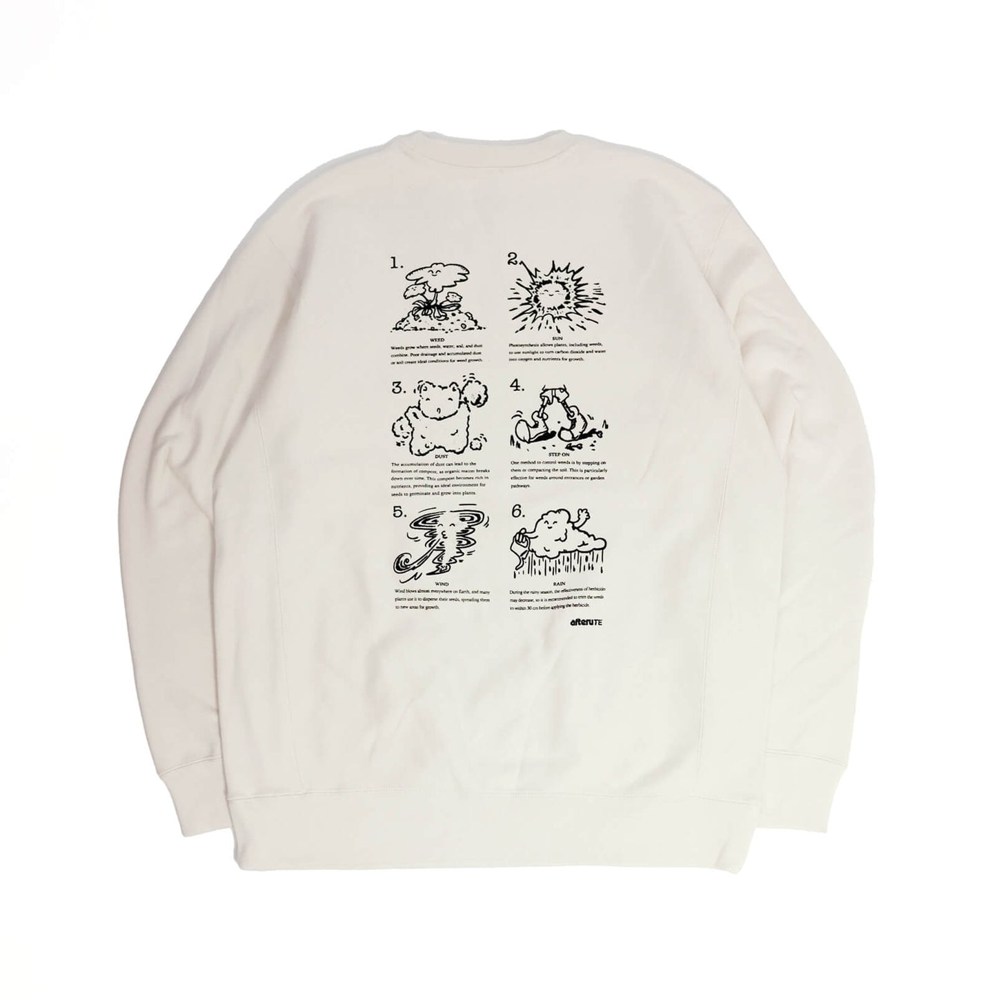 TE × AFTERU ZASSOU CREWNECK
