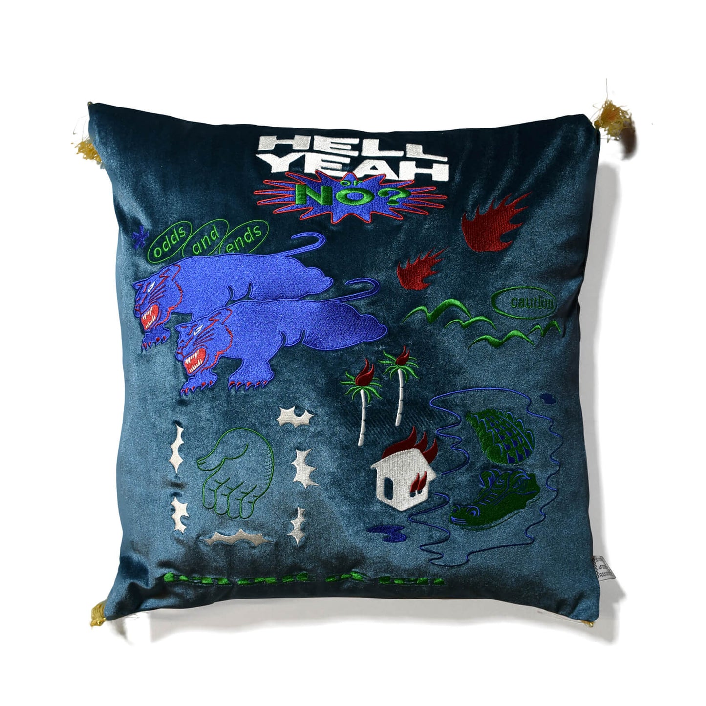 VELOR CUSHION COVER - SOUVENIR
