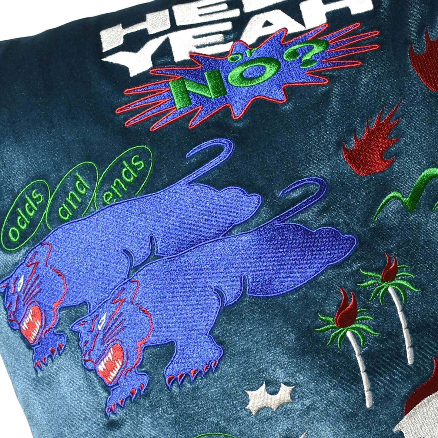 VELOR CUSHION COVER - SOUVENIR