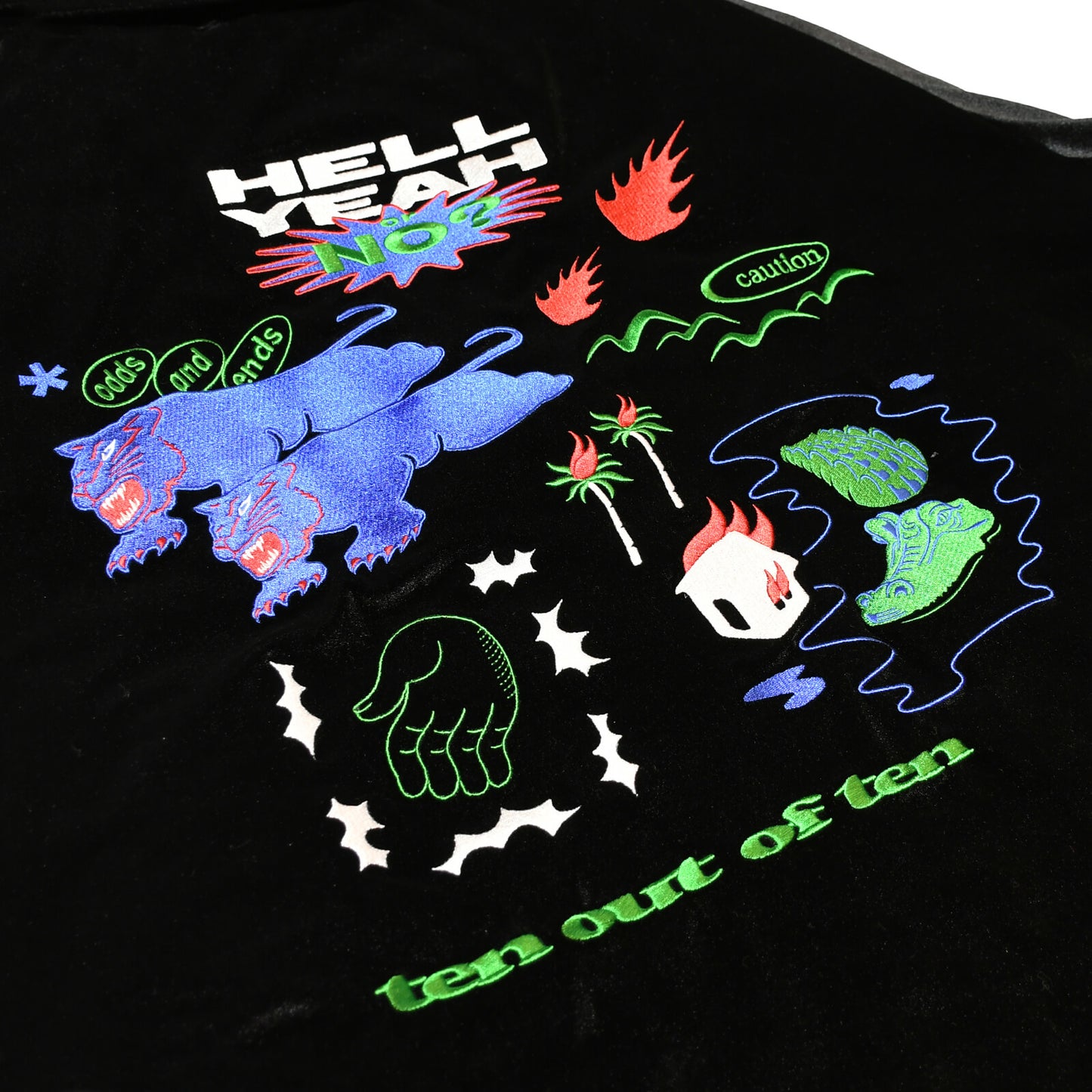 VELOR SOUVENIR JACKET