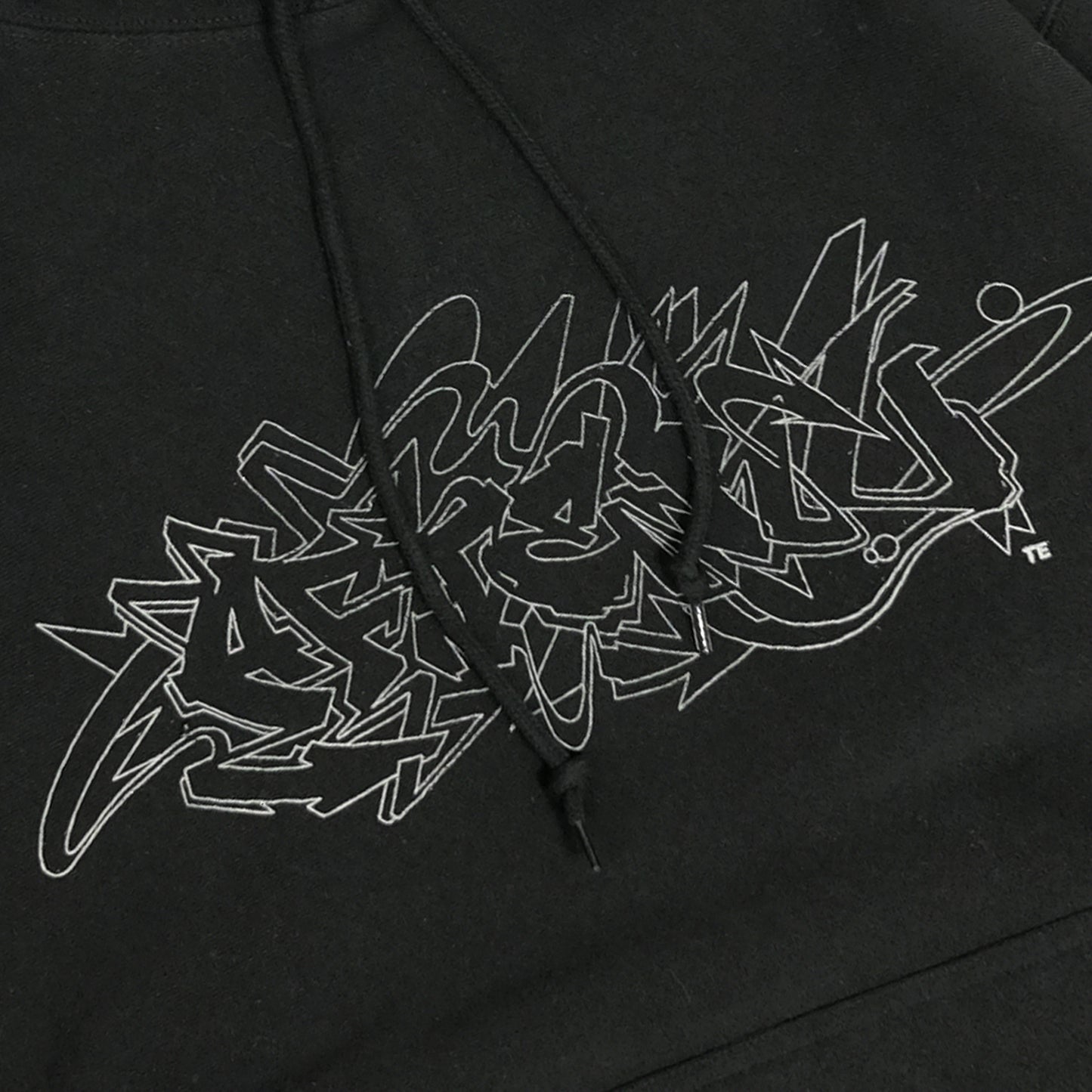 TE × AFTERU LETTER HOODIE