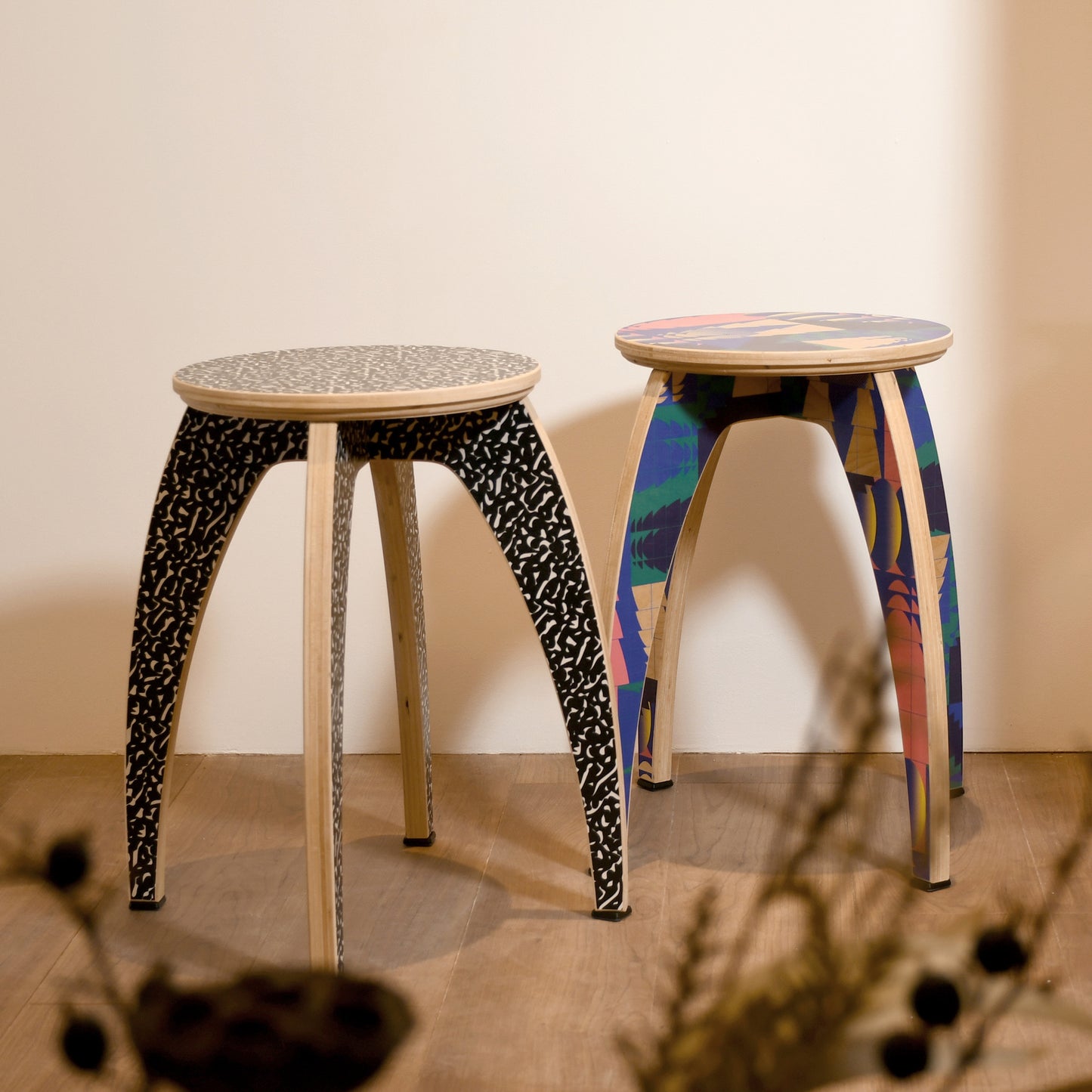 BUD STOOL - BLK
