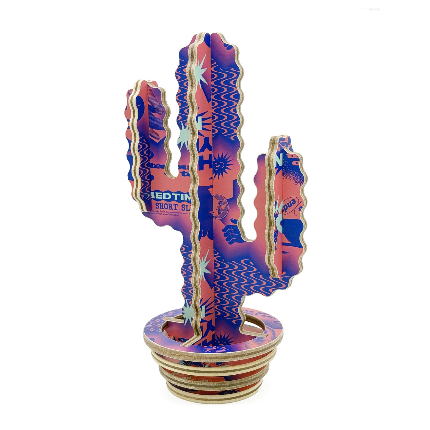 WOODEN CACTUS