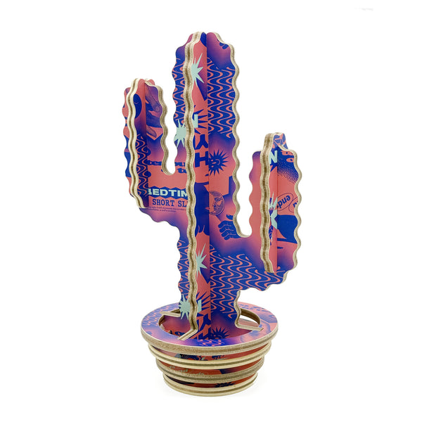 WOODEN CACTUS