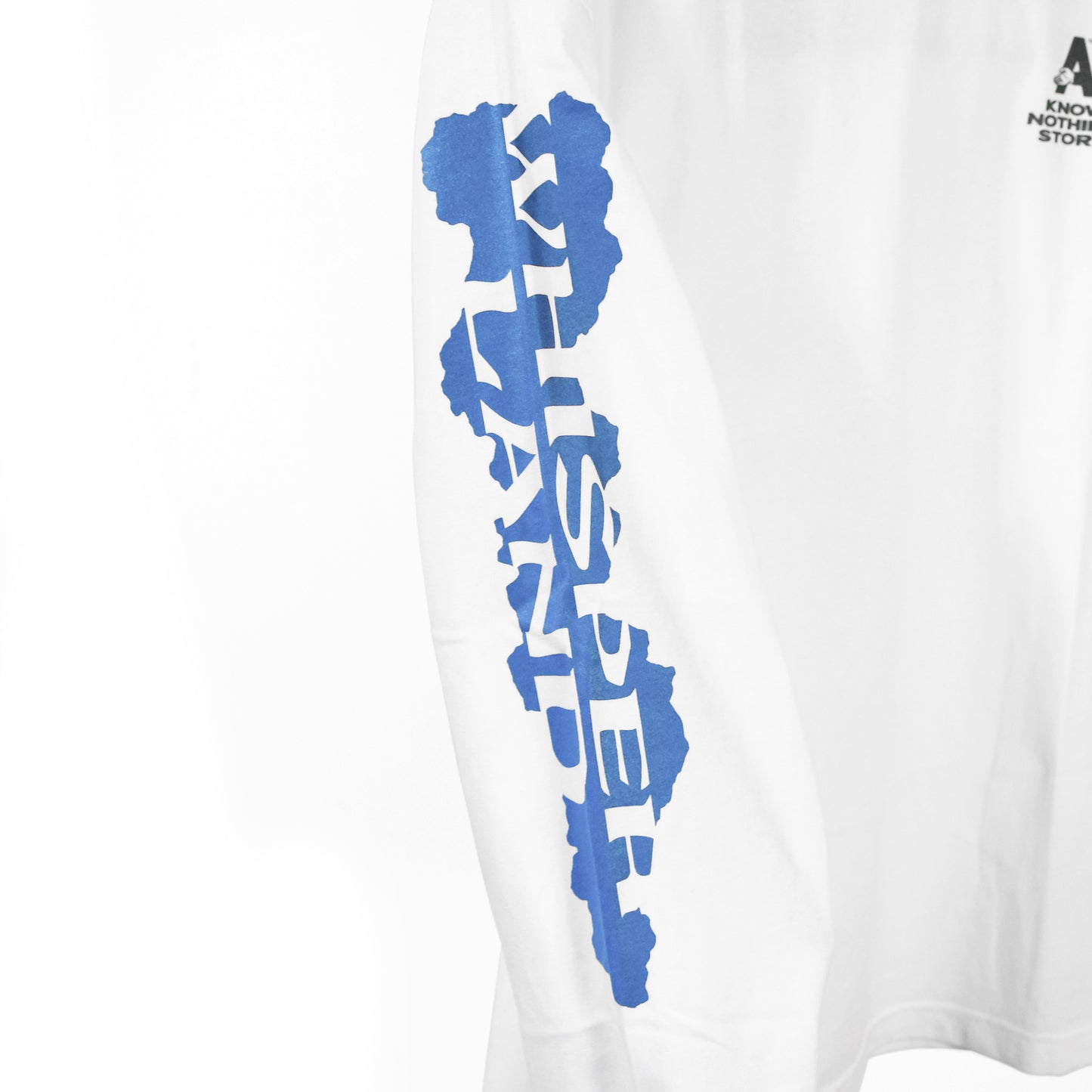 KNOW NOTHING L/S TEE - WHT