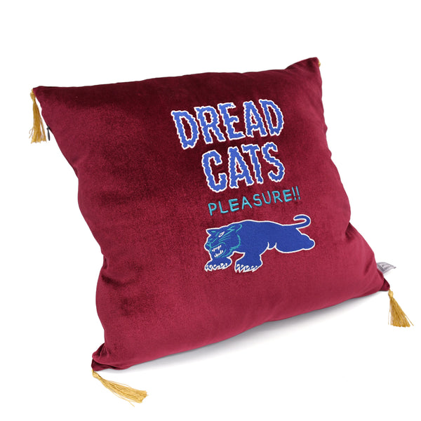 VELOR CUSHION COVER - DREAD CATS