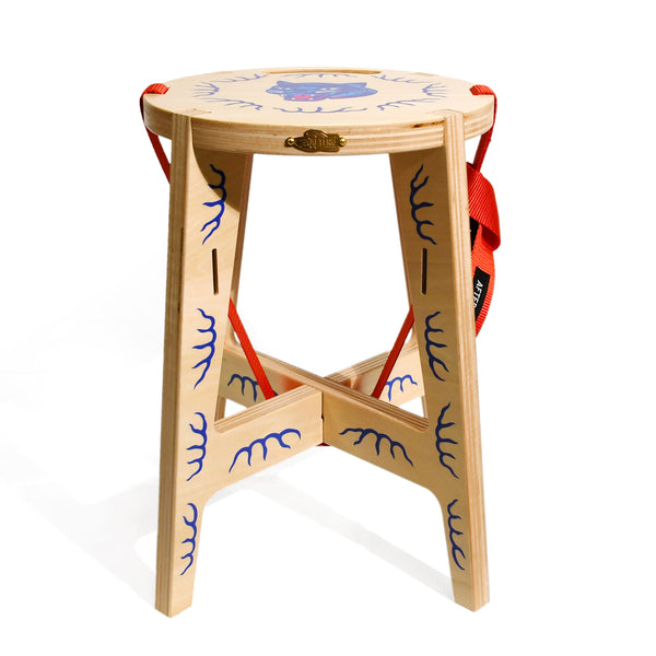 ASSEMBLY STOOL - GRAIN