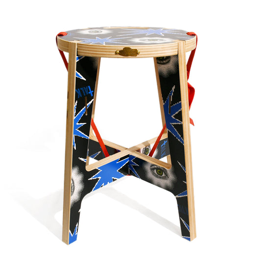 ASSEMBLY STOOL - BLACK