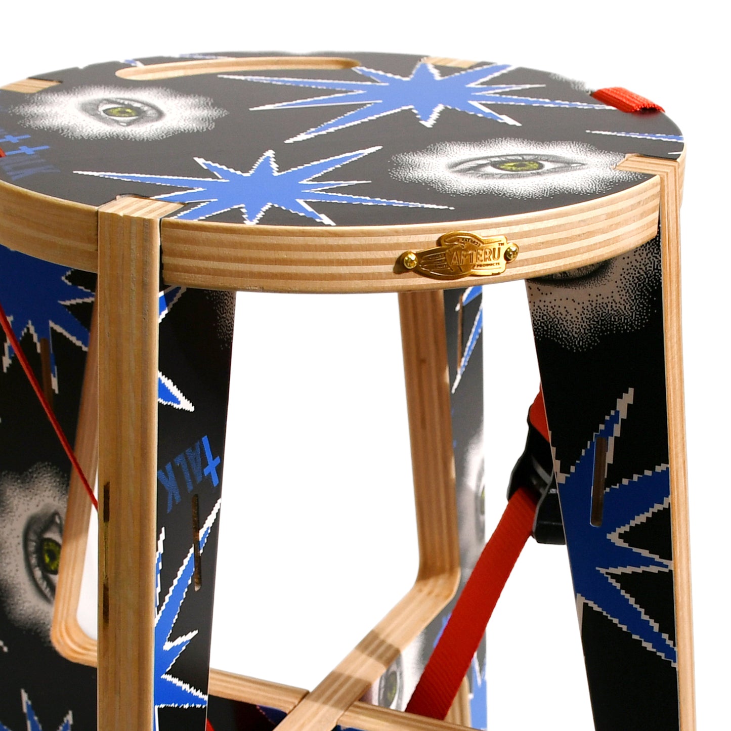 ASSEMBLY STOOL - BLACK